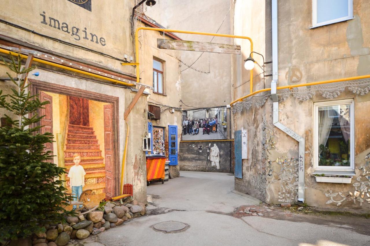 Courtyard Gallery Apartment With Free Parking Kaunas Ngoại thất bức ảnh